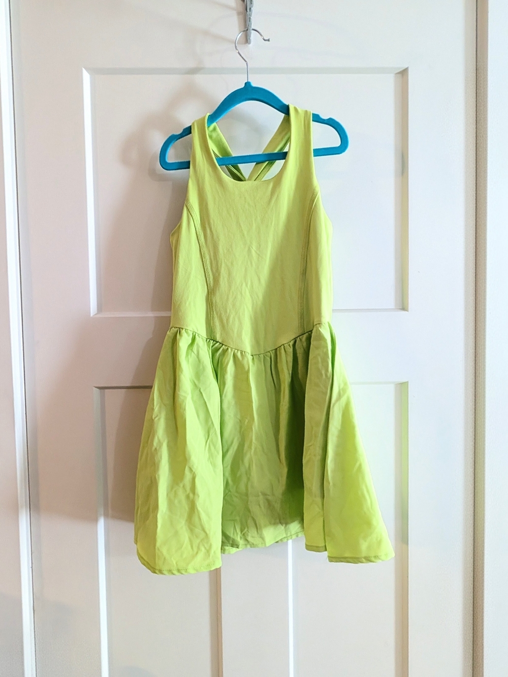 Girls' Btween Lime Green Sleeveless Athletic Wear Dress Size 10